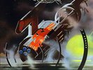 HAWKWIND - HALL OF THE MOUNTAIN GRILL / 1974 UNITED ARTISTS UALA328G 12