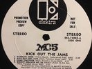 MC5 - Kick Out the Jams 1969 LP RARE WHITE LABEL PROMO censored GATEFOLD