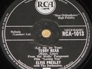 ELVIS PRESLEY TEDDY BEAR b/w LOVING YOU RCA MISPRESS 78 RPM E EXCELLENT GRADE
