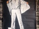 Joe DASSIN : splendide affiche originale de concert 60s / grand format 76-118cm