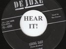 The Charms DOO WOP 45 (DeLuxe 6000) Loving Baby / Heaven Only Knows   VG++