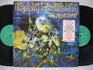IRON MAIDEN LIVE AFTER DEATH DIFF RCA LABEL 2LP G/F