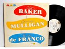 RARE JAZZ LP - BUDDY DE FRANCO QUARTET Chet Baker Gerry Mulligan DG GNP-26