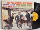 RARE JAZZ LP - BARNEY KESSEL - THE POLL WINNERS RIDE AGAIN  C3556 Promo   Sample
