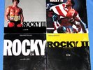 ROCKY I, II, III, IV---4 SOUNDTRACK LP'S--BILL CONTI+ SURVIVOR+ FRANK STALLONE