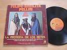 Felipe-Davilita Pellin - La Protesta De Los Reyes LP Rare Latin Borinquen 1974