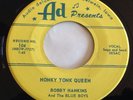 Iowa Rockabilly Bopper 45 Bobby Hankins & Blue Boys honky tonk queen *VG+