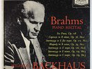 Wilhelm Backhaus, Brahms Piano Recital / LONDON (UK) / Listen