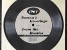 * BEATLES Seasons Greatings From the… RARE 1964 USA Fan Club Flexi XMAS Tri-Fold