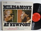 RARE JAZZ LP - MILES & MONK AT NEWPORT Columbia CS 8978 2-EYE Miles Davis