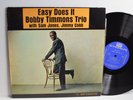 RARE JAZZ LP - BOBBY TIMMONS TRIO - EASY DOES IT Riverside RLP 363 PROMO DG