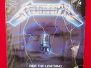 LP Metallica, Ride the Lightning - CAT# 60396-1 Elektra 1984