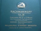 RACHMANINOFF Op. 18 Crto #2 C Minor - 5 x78 Record Set HMV DB 1333-7 Stokowski