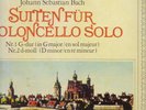 BACH Solo Cello Suites 1&2 / PIERRE FOURNIER  Archiv  198 186  NM