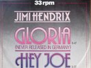 MAXI-SINGLE  -  JIMI HENDRIX  = GLORIA  /  HEY JOE