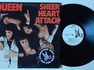 QUEEN Sheer Heart Attack EX ORIG 1974 WHITE LABEL PROMO Elektra LP w INSERT