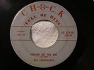 SERENADERS I Wrote A Letter / Never Let Me Go on Chock Full...Doo Wop R&B 45 VG+
