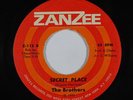 70s Soul 45 BROTHERS Secret Place / He Will Be There on Zanzee