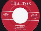 Northern Soul Popcorn Mod 45- DeWIGHT Spider TURNER - Happy Story / You're Alone