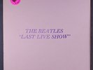 BEATLES: Last Live Show LP (plain lbl, red vinyl, TMOQ sticker, w/ catalog inse