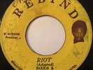 Keith Hudson - Old Broom / Dizzie & Soul Syndicate - Riot - Rebind 7