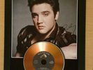 ELVIS PRESLEY SIGNED PHOTO WITH YOUR CHOICE OF GOLD DISC
