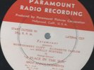 RARE PARAMOUNT PROMO SPOTS LP /CUE SHEET PLACE IN THE SUN LIZ TAYLOR MONTY CLIFT