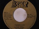 FRANK JAMES & SHADOW: Summer Time / Instro 45 rare Soul