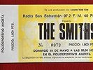 THE SMITHS / MORRISSEY -   UNUSED CONCERT TICKET STUB - MEAT IS MURDER TOUR