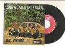45T Les Vikings Debs DD 126 Great Track Puchi's Boogaloo Cover Vg Marks Minor.