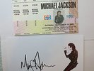 Bad Tour Milton Keynes Bowl 1988 Michael Jackson concert ticket UKwith autograph