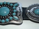ELVIS STYLE NAVAHO INDIAN CASUAL CONCHO BELT 3  ,