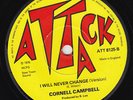 CORNELL CAMPBELL I Will Never Change RARE *M-* UK 45 roots dub reggae LISTEN