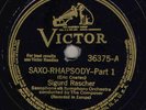 194e.  Sigurd Rascher - Saxo-Rhapsody, parts 1 & 2 (Coates) - Victor 36375
