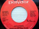 BASIC BLACK & PEARL northern soul disco 45 HE'S A REBEL Mint Minus F155