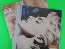 MADONNA - LIKE A PRAYER (RED VINYL LP) + TRUE BLUE (BLUE VINYL LP) DAMAGED SLV