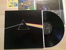 PINK FLOYD - Dark Side of the Moon LP - Harvest Label w/ Poster + Postcards EX+
