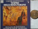 MONTEVERDI Vespro della Beata Vergine C. Aureum Segarra 2LP DHM Quadrophonie NM