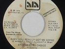 70s Soul Funk 45 - Brothers By Choice - Baby You Really Got Me Going - ALA - VG+