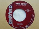 50s USA CHECKER 45 THE IDEALS KNEE SOCKS