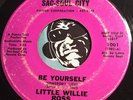 LITTLE WILLIE ROSS Deep Soul 45 Sac Soul City #1001 Be Yourself pt.1 b/w pt.2