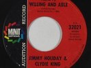 Northern Soul 45 - Jimmy Holiday/Clydie King - Ready Willing & Able - Minit -mp3