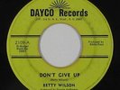 Northern R&B/Deep Soul 45 - Betty Wilson - Don't Give Up - Dayco - mp3