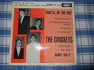 THE CRICKETS - THAT WILL BE THE DAY UK EP.