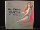 THE EROTIC DELIGHTS OF LADY C. FAX 1008 CHEESECAKE COVER BLUE VINYL RECORD