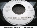 ? Gia Mateo PROMO 'If You Can't Say Anything Nice' + Cover Northern Soul 45 HEAR