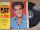 Elvis Pot Luck Rock Original Record lp VG+