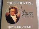 BEETHOVEN / QUATUOR VEGH   4 LP Box   VALOIS CMB 33 STEREO