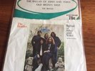 Beatles Ballad Of John And Yoko Picture Sleeve With Promo Header Card