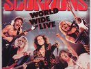 THE SCORPIONS: World Wide Live USA Orig Mercury 2x LP w/ INNERS Rock